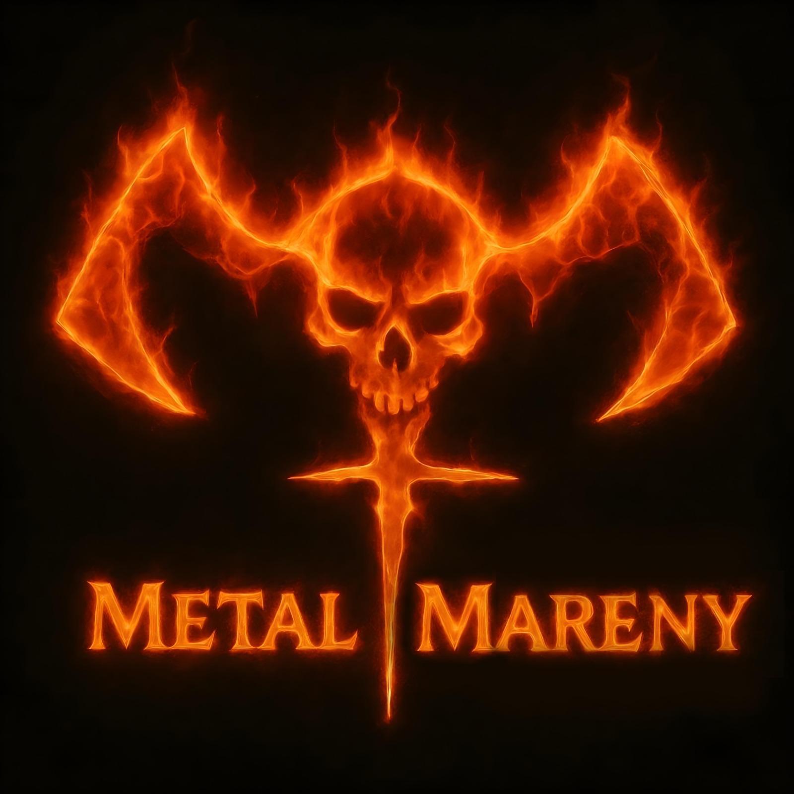 heavy metal concert red lights crowd